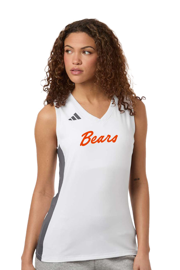 Women's V-Neck Sleeveless Jersey