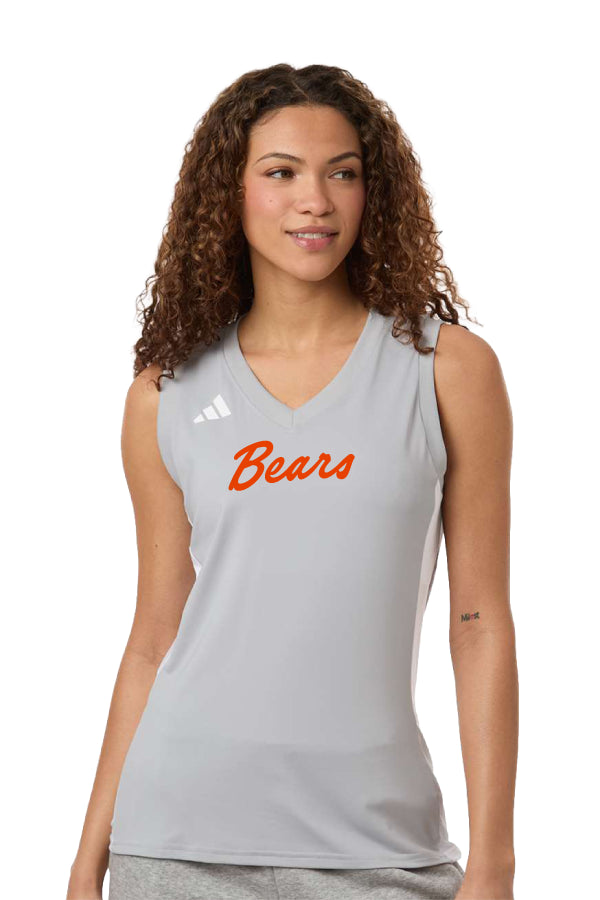 Women's V-Neck Sleeveless Jersey