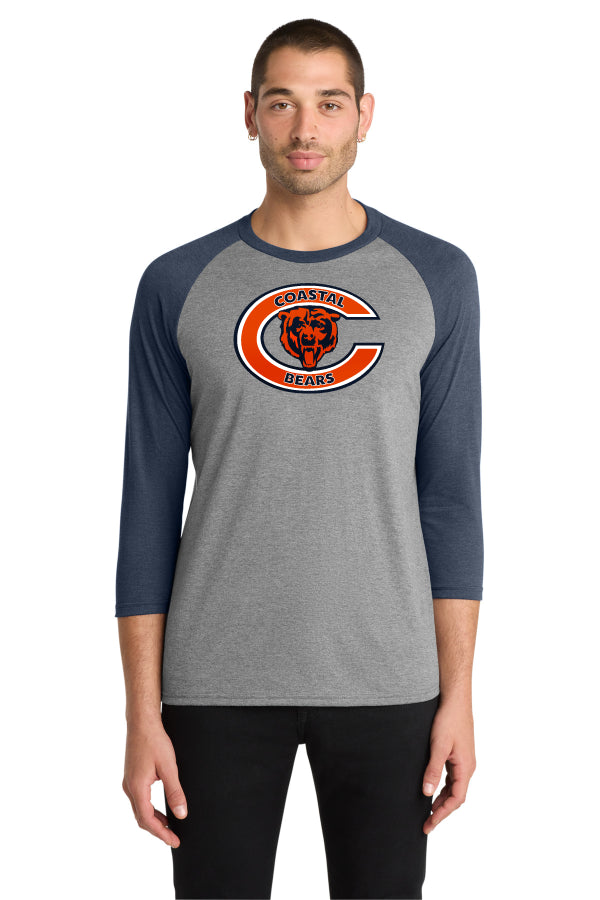 3/4 Sleeve Raglan Tee