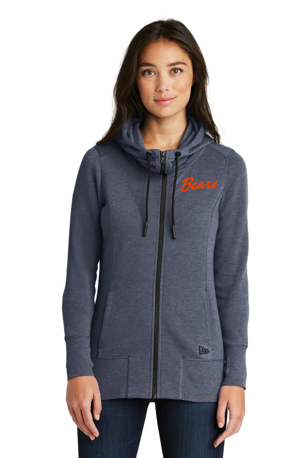 Women's Tri-Blend Full-Zip Hoodie