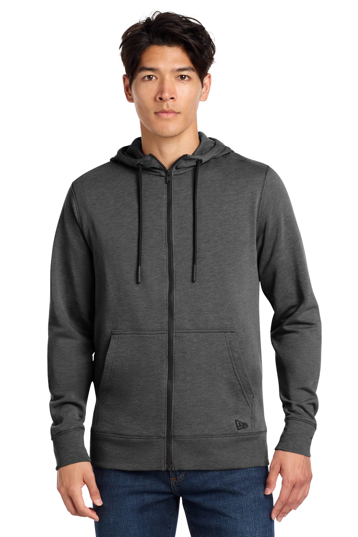 New Era Tri-Blend Fleece Full-Zip Hoodie NEA511