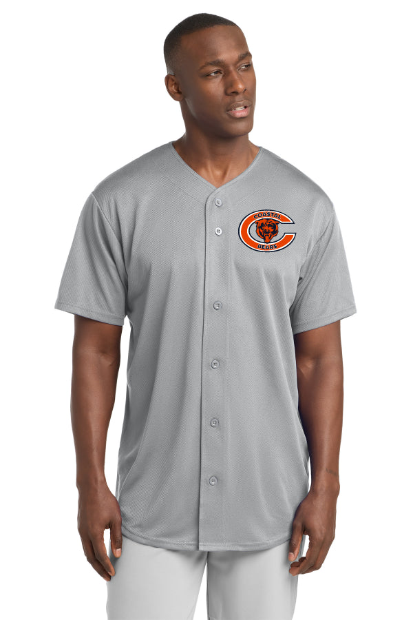 Tough Mesh Full-Button Jersey