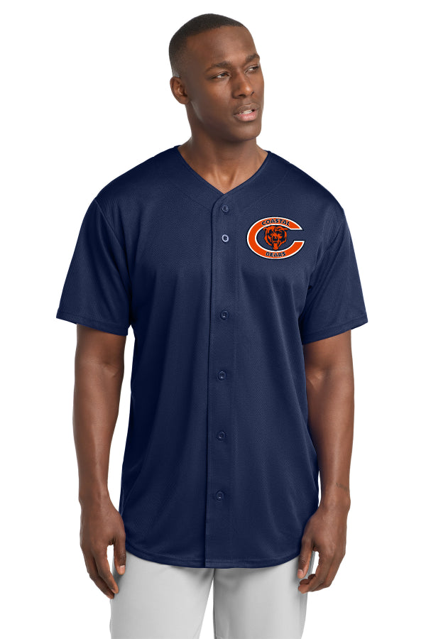 Tough Mesh Full-Button Jersey