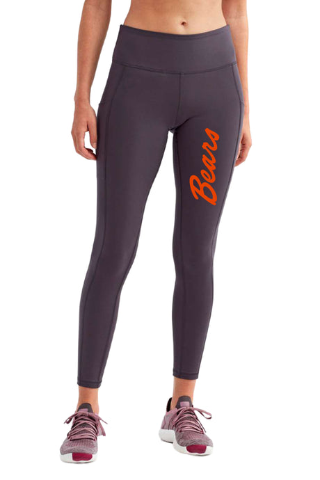 Del Mar Coastal Bears Women's Performance Leggings